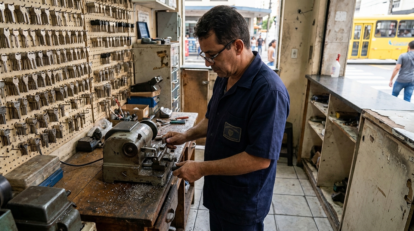 Cópia de Chave de Cadeado em Porto Alegre‑RS