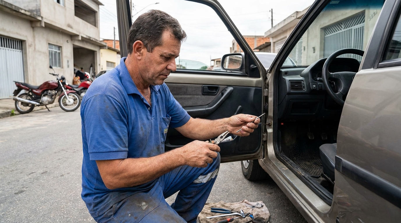 Extração em Cadeado em Porto Alegre‑RS